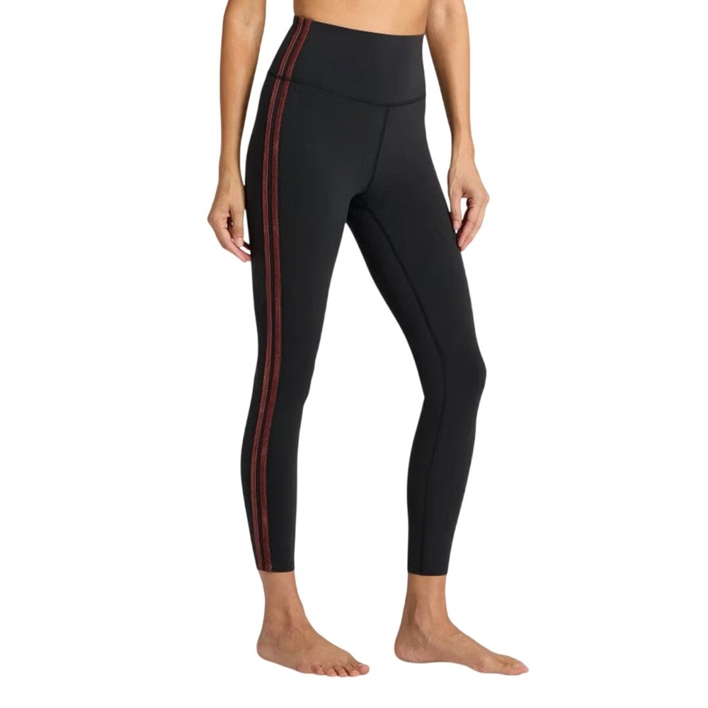 All in Motion Black‎ Side Stripe Ultra High Rise Everyday Soft Leggings Size XS